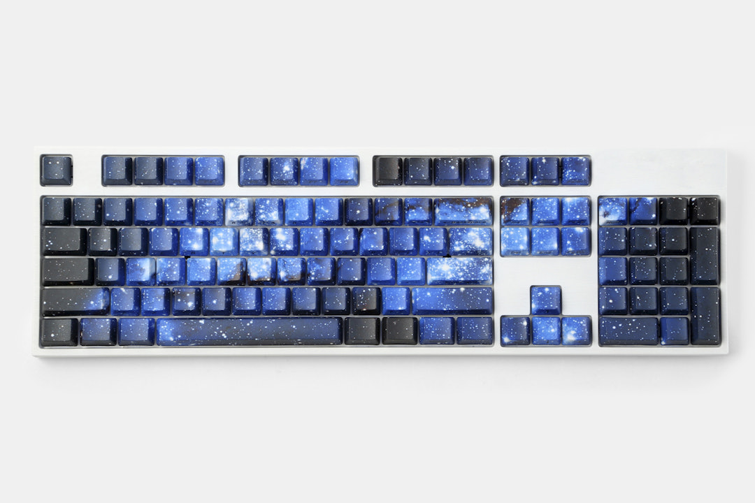 Midnight Galaxy PBT Dye-Subbed Keycap Set