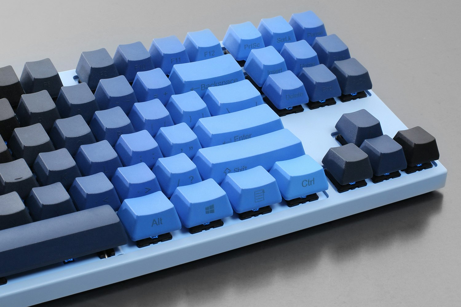 Midnight Gradient PBT DyeSubbed Keycap Set Mechanical Keyboards