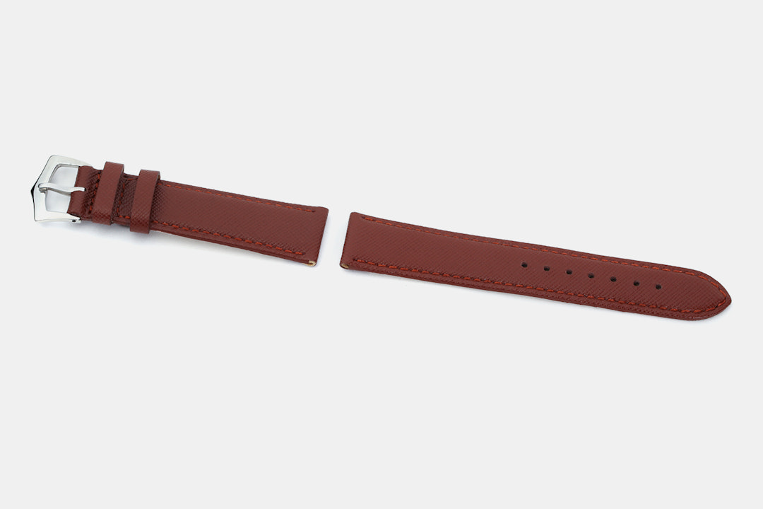 Milano Straps Saffiano Leather Watch Straps