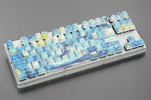 Milky Way PBT Dye-Subbed Keycap Set
