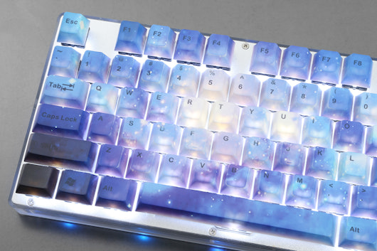 Milky Way PBT Dye-Subbed Keycap Set