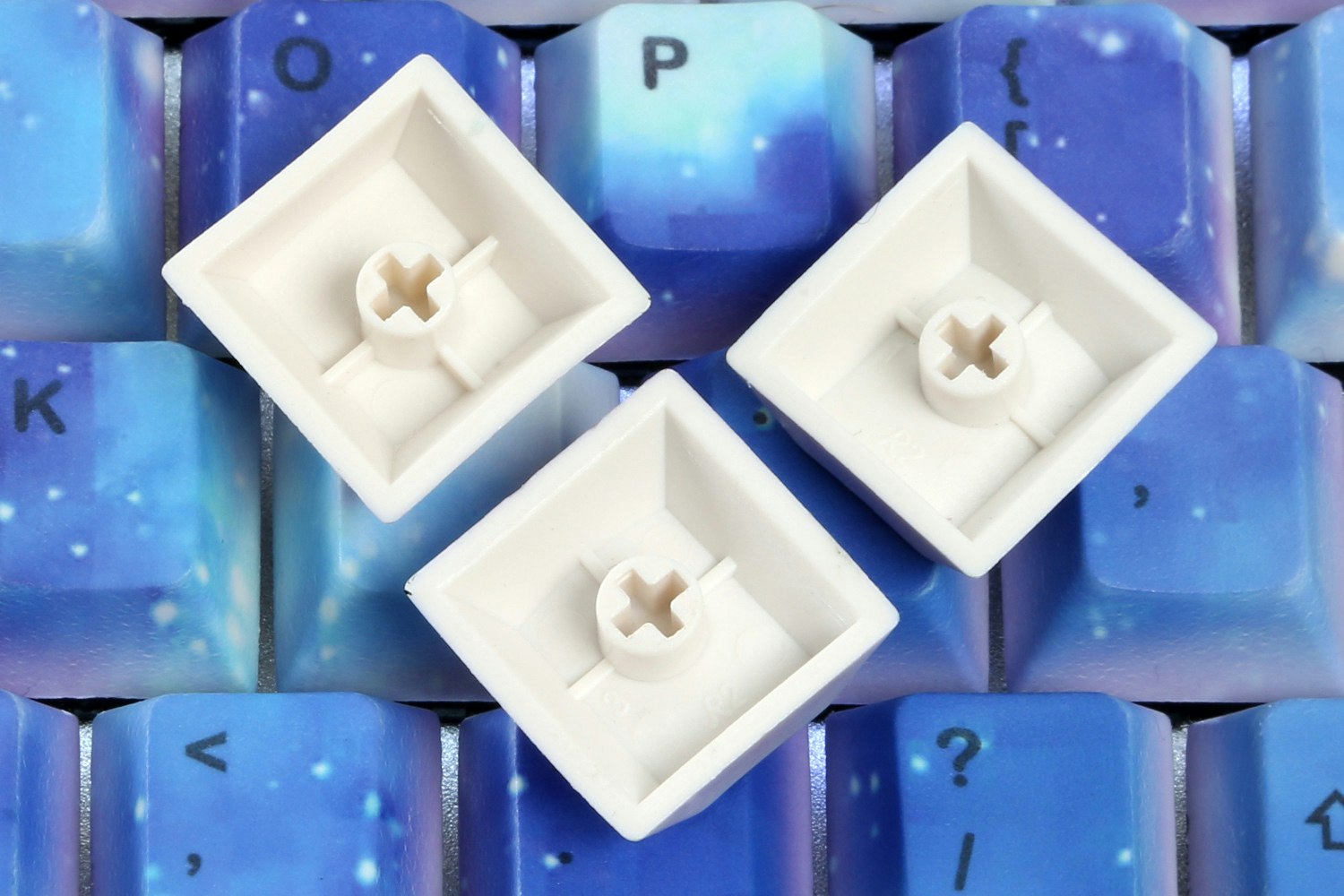 Milky Way PBT Dye-Subbed Keycap Set