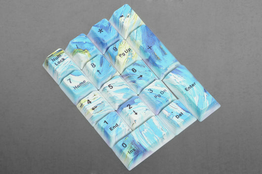 Milky Way PBT Dye-Subbed Keycap Set