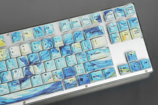 Milky Way PBT Dye-Subbed Keycap Set