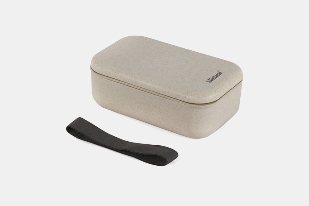 Minimal Natural-Fiber Bento Box