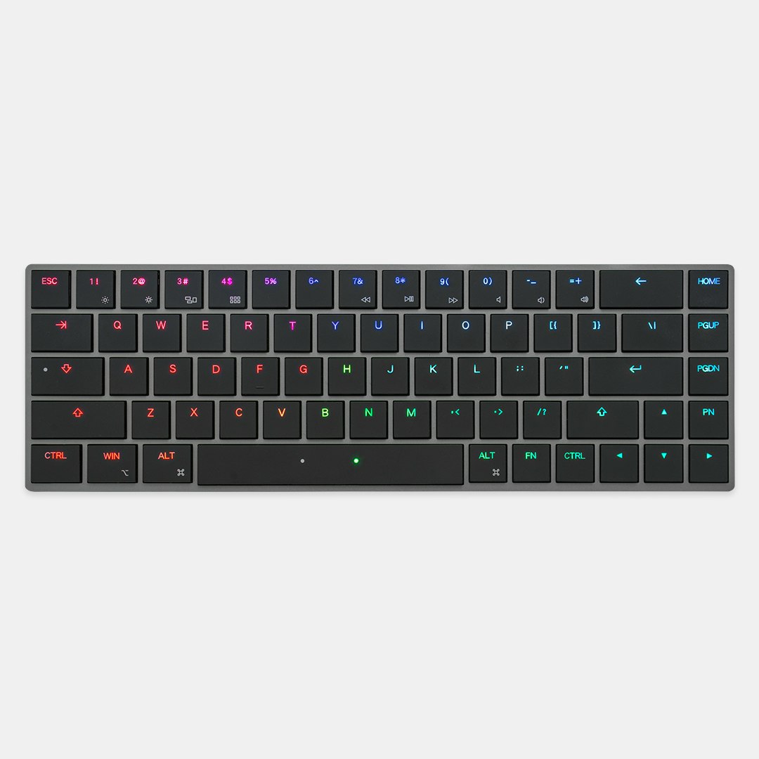 Mistel AIRONE 65% Low-Profile Mechanical Keyboard - Cherry MX ULP