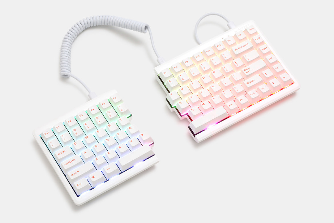 Mistel MD770 RGB Doubleshot PBT Split Keyboard