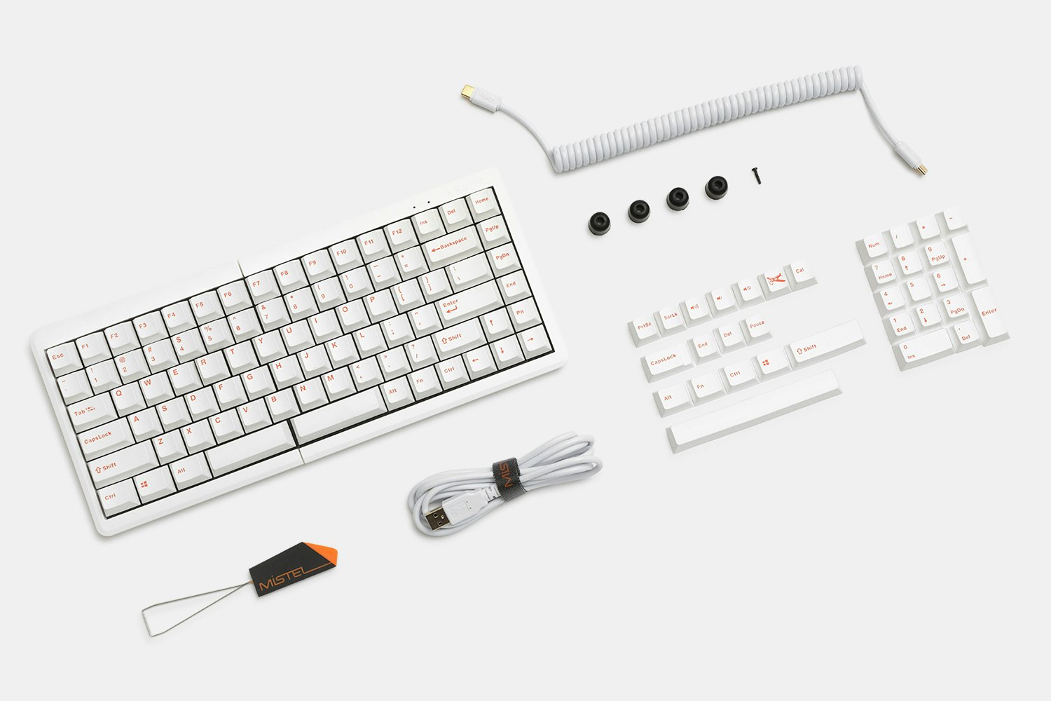 Mistel MD770 RGB Doubleshot PBT Split Keyboard