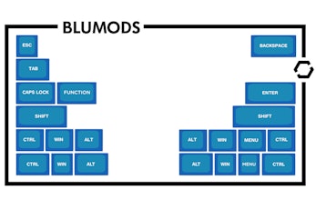 Overcast DSA Custom Keycap Set
