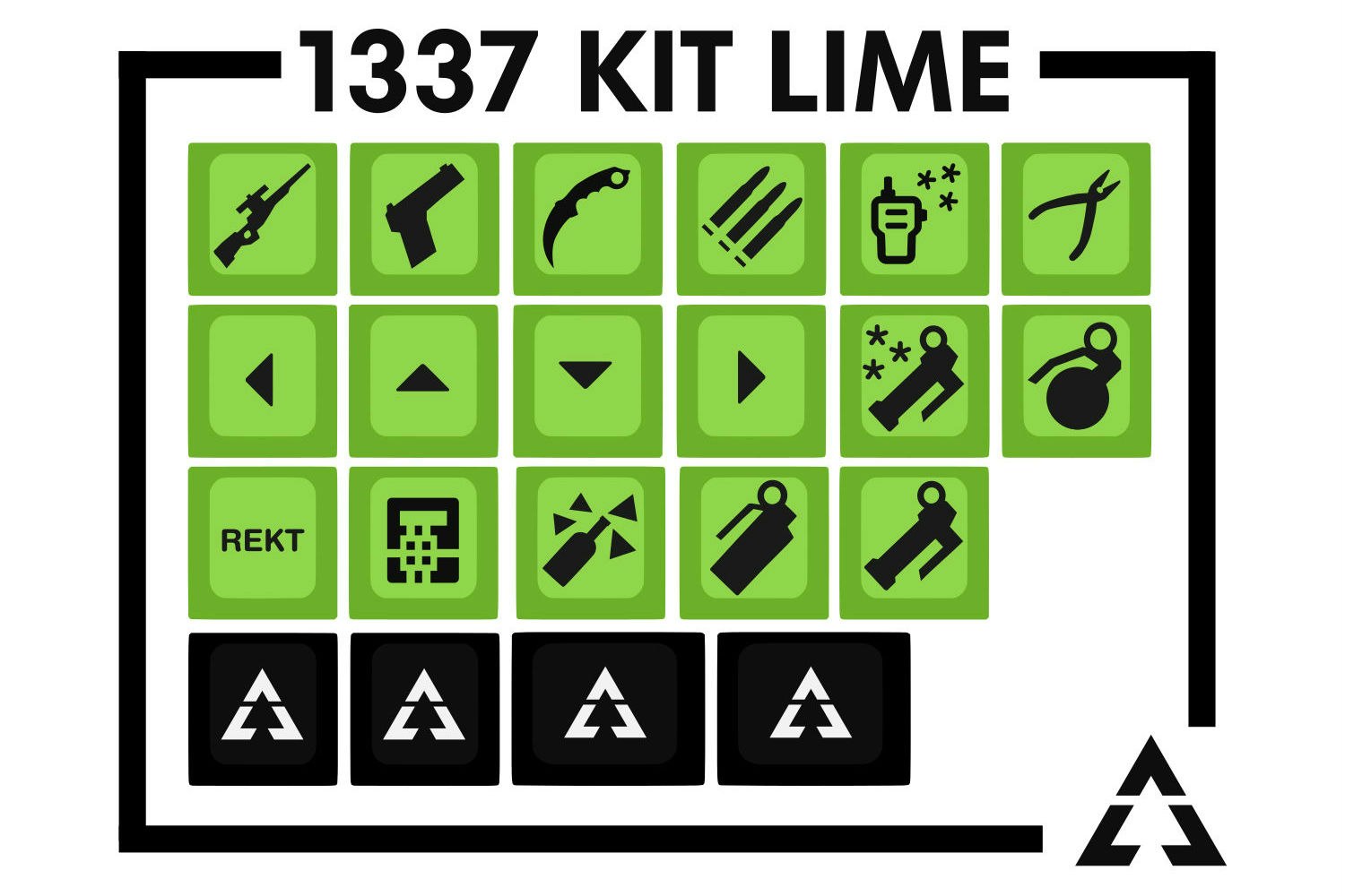 Overcast DSA Custom Keycap Set