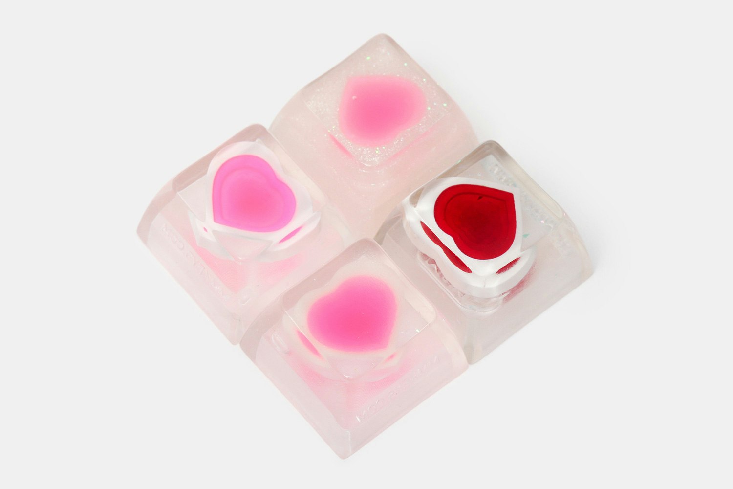 MMCaps Frozen Heartbeats Resin Artisan Keycap