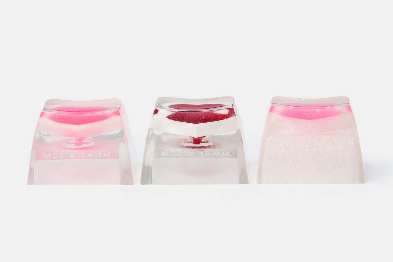 MMCaps Frozen Heartbeats Resin Artisan Keycap