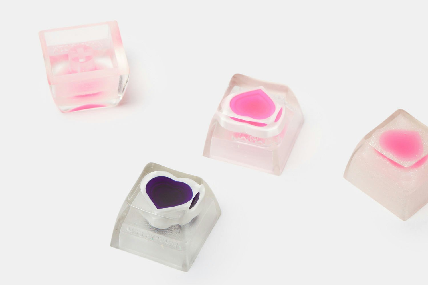 MMCaps Frozen Heartbeats Resin Artisan Keycap