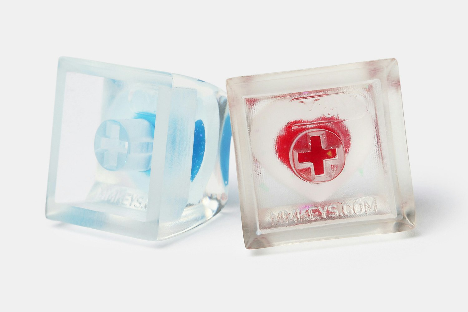 MMCaps Frozen Heartbeats Resin Artisan Keycap