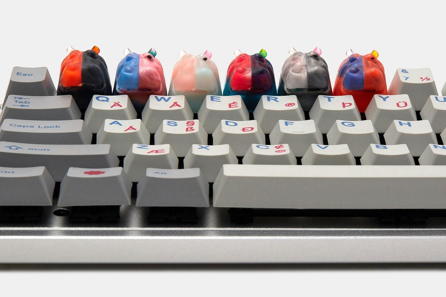 MMCAPS Hippo Resin Artisan Keycap