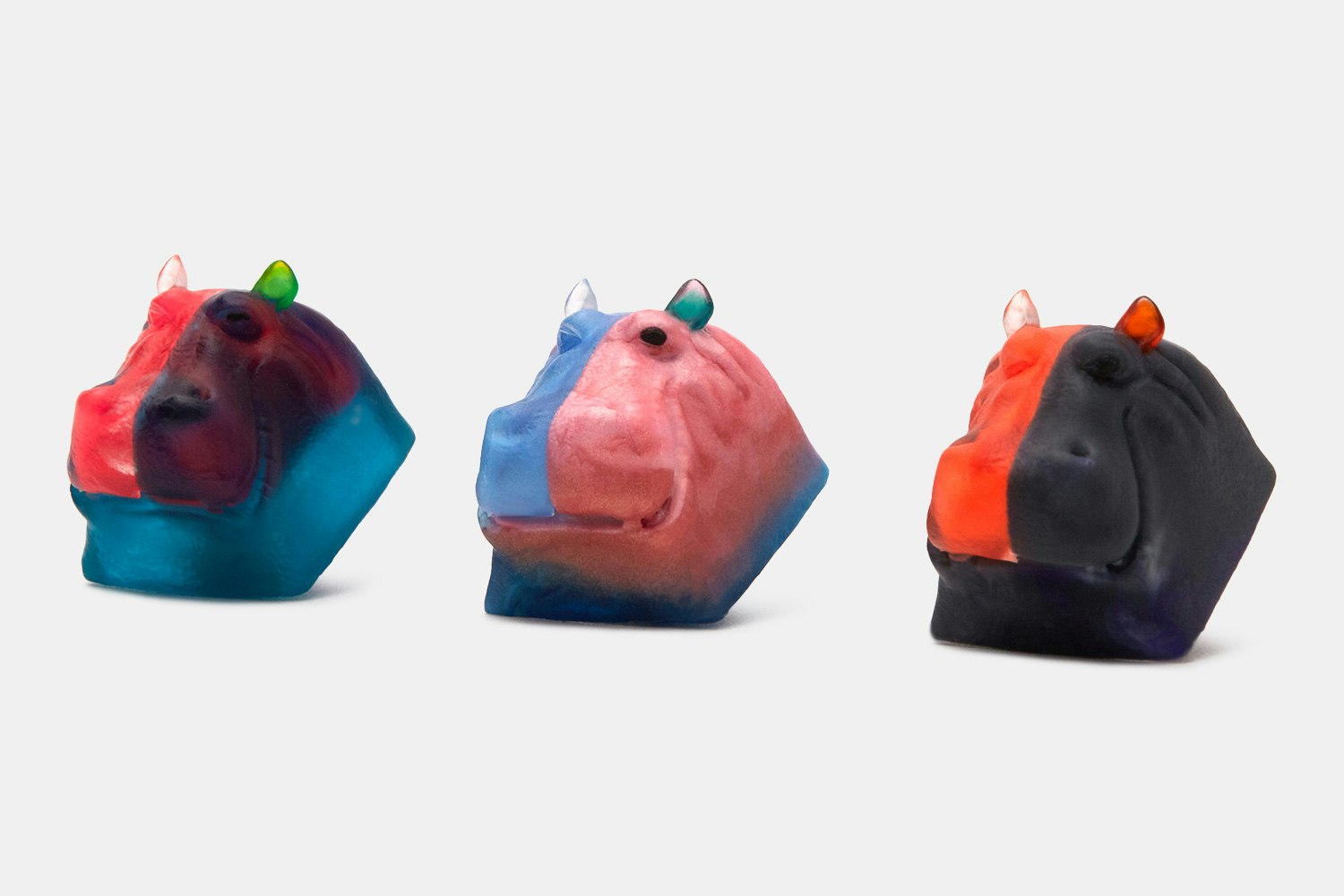 MMCAPS Hippo Resin Artisan Keycap