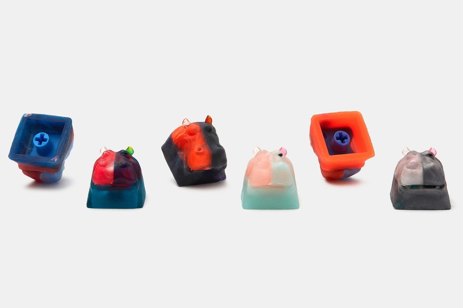 MMCAPS Hippo Resin Artisan Keycap