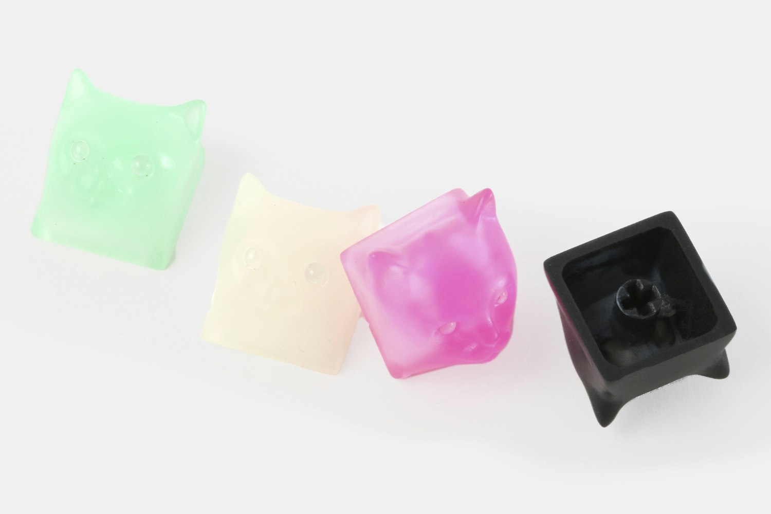 Resin Kitty Cat Artisan Keycap