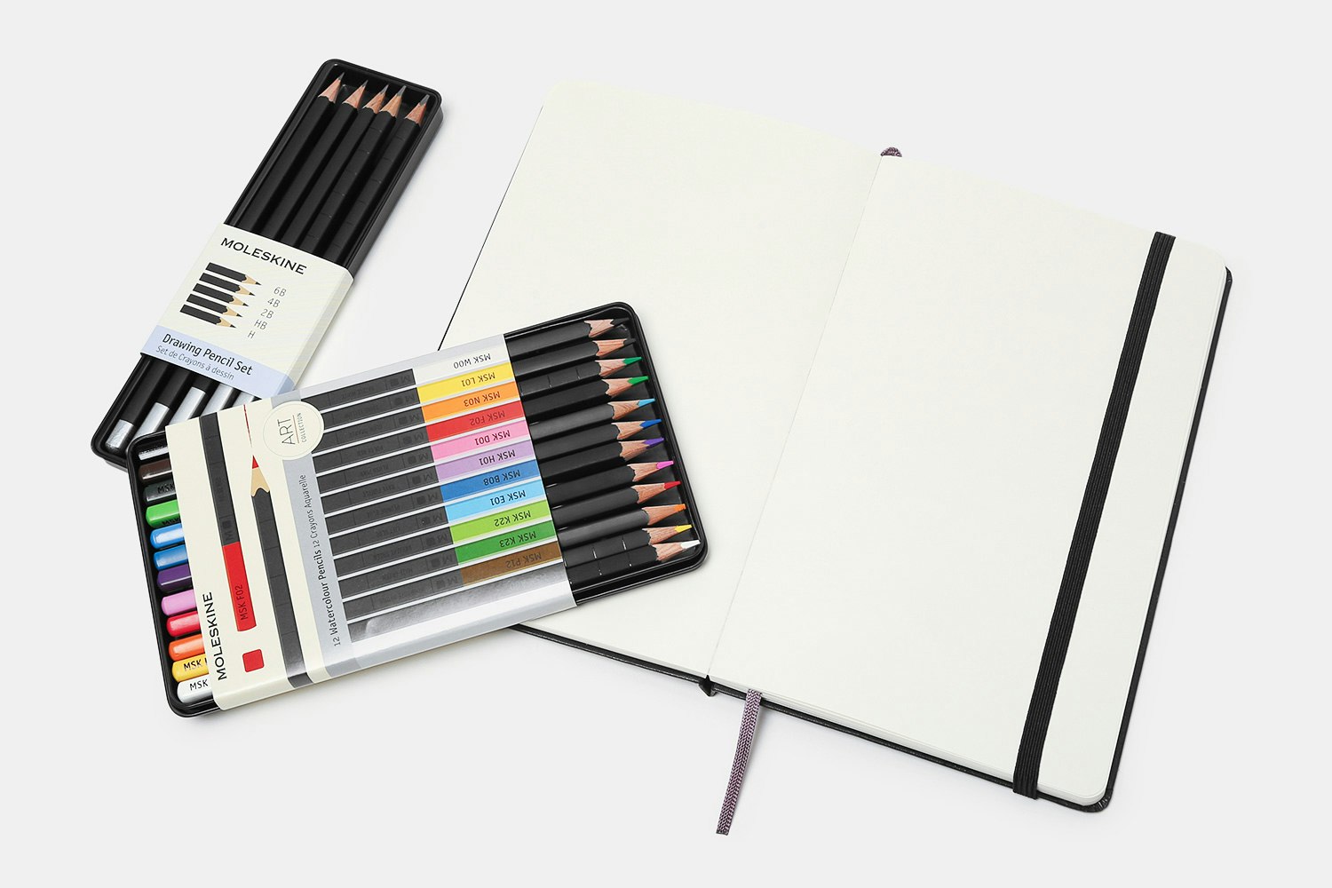 Moleskine Art Collection Sketching Kit Bundle Paper Drop
