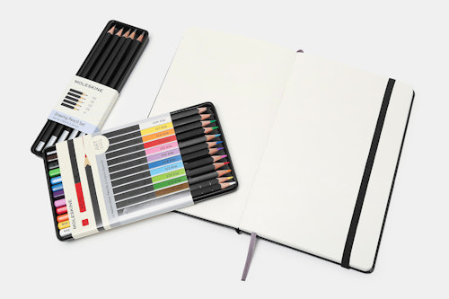 Color pencils on Moleskine sketchbook, 2019 : r/drawing