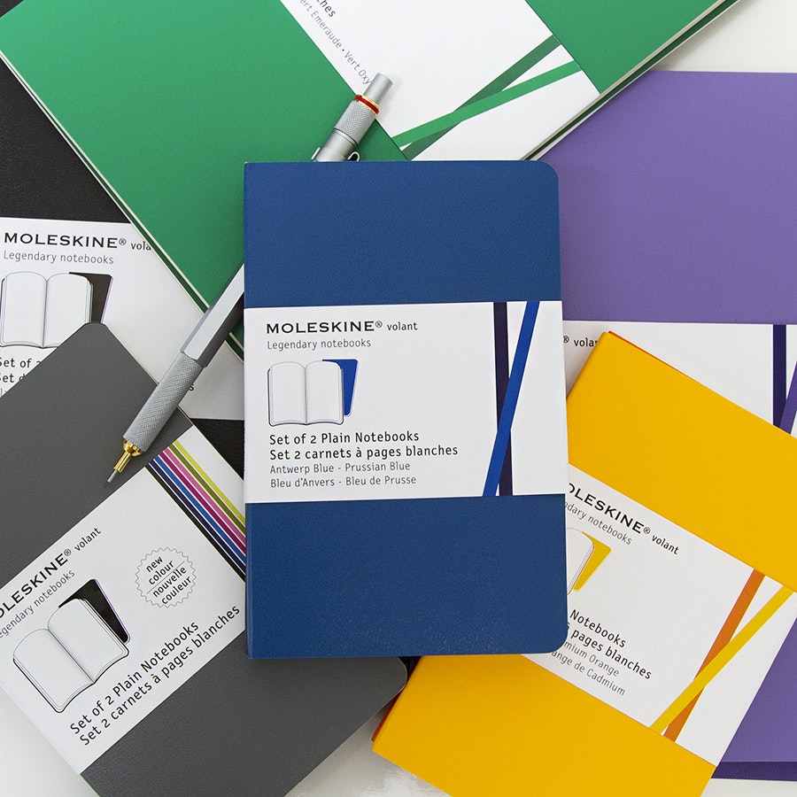 Moleskine Volant Notebook (8pack) Drop