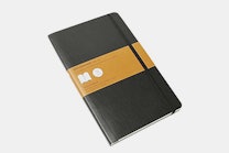 Large Standard Notebook (5 X 8.25) - Soft - Ruled - Black