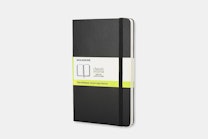 Large Standard Notebook (5 X 8.25) - Hard - Blank - Black