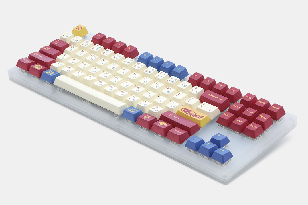 MOMOKA Matsuri Dye-Subbed PBT Keycap Set