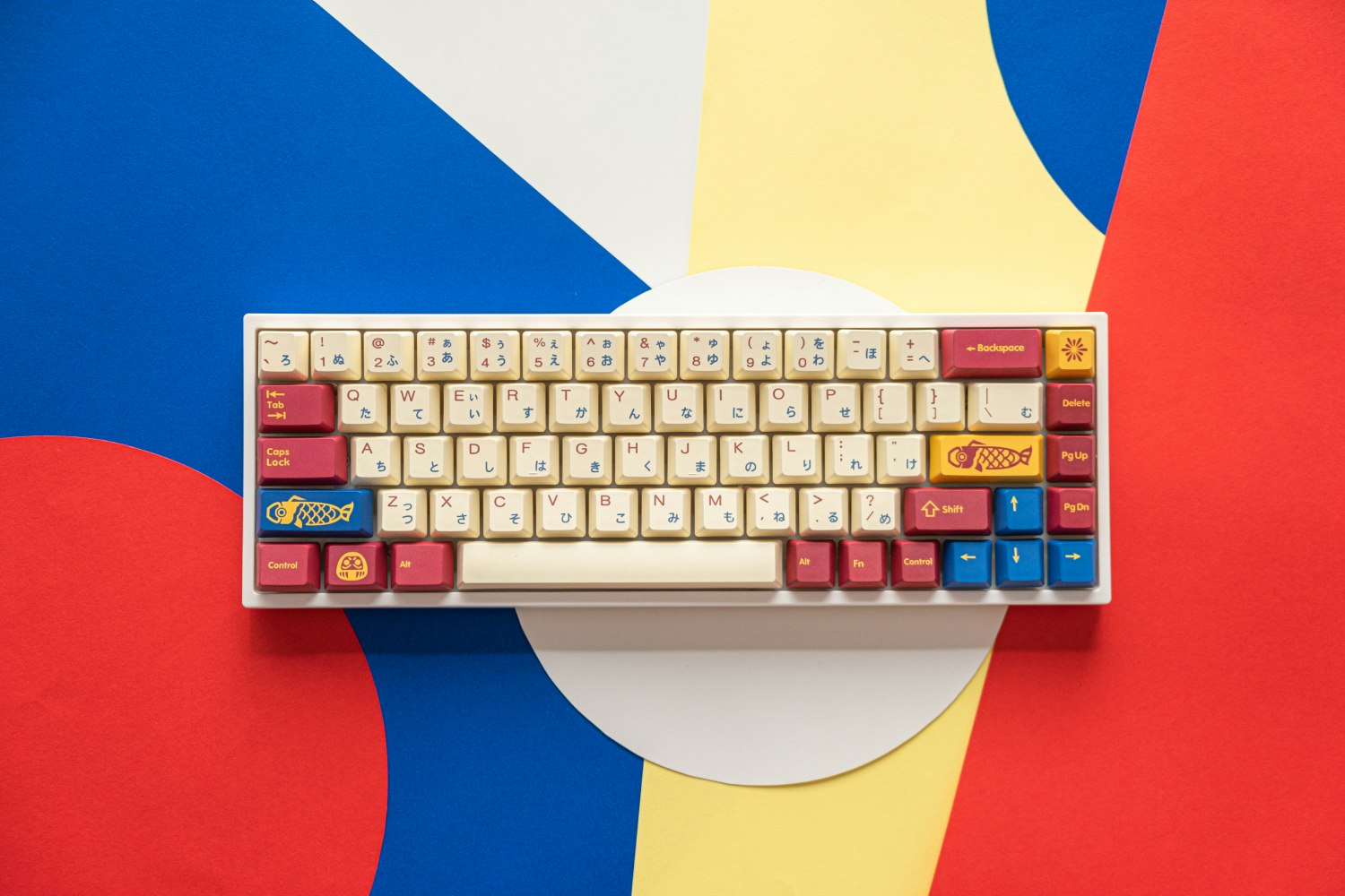 MOMOKA Matsuri Dye-Subbed PBT Keycap Set