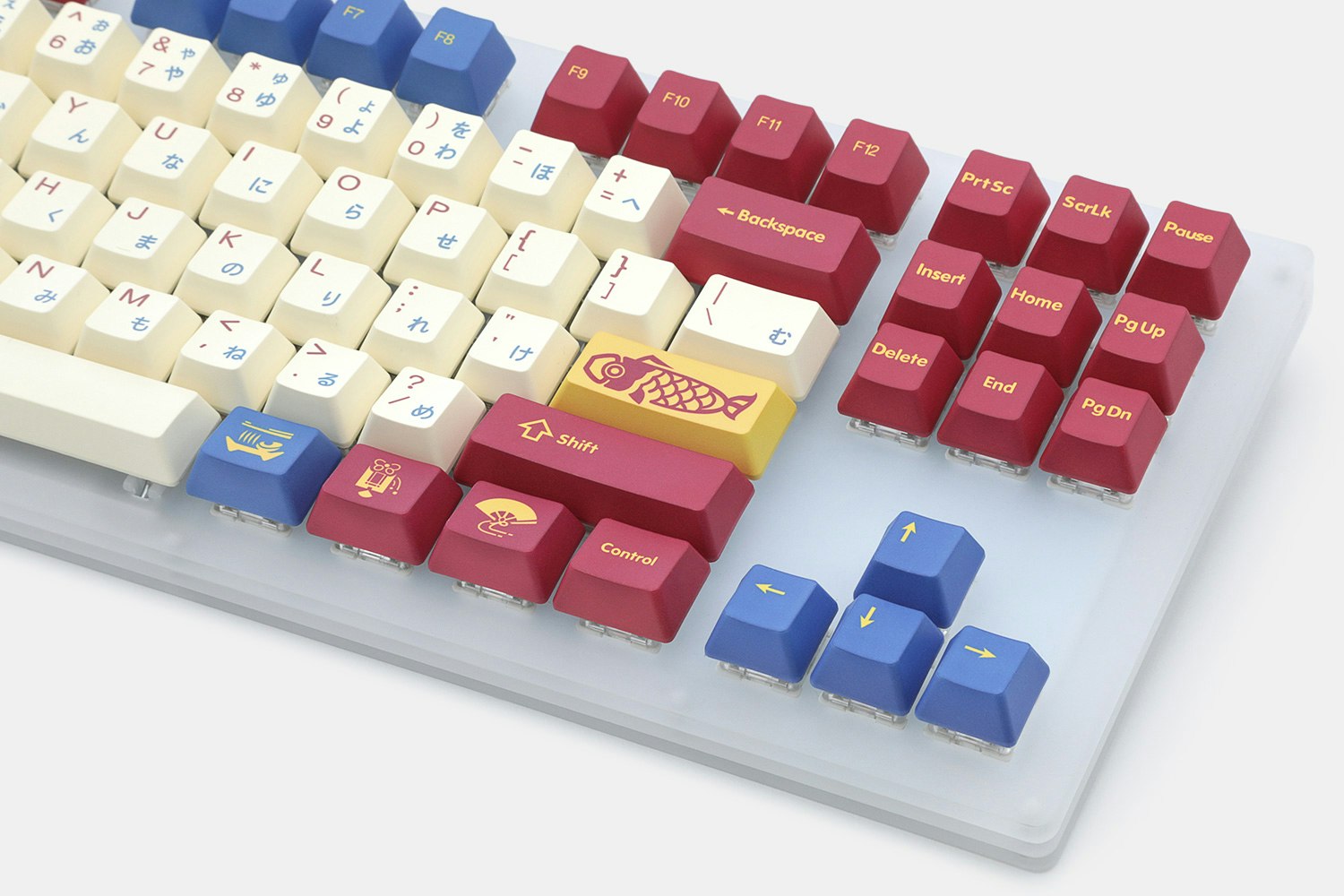 MOMOKA Matsuri Dye-Subbed PBT Keycap Set
