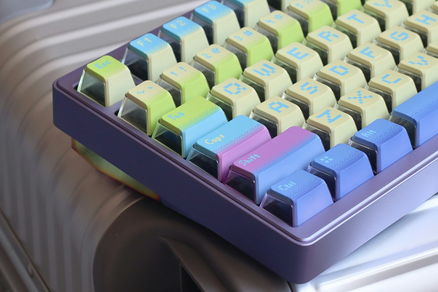 MOMOKA Pixel Ocean PBT Keycap Set | Mechanical Keyboards | Keycaps ...