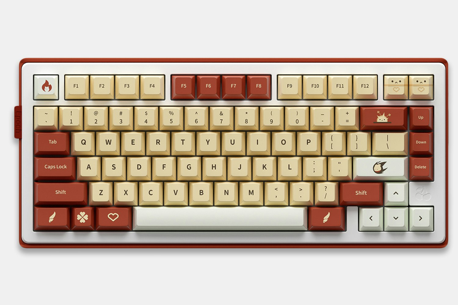MOMOKA Spark Dye-Subbed PBT Cherry Keycap Set