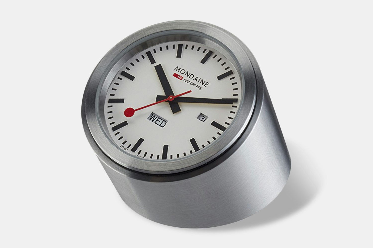 Mondaine Railways Tube Desk Clock Price & Reviews Massdrop