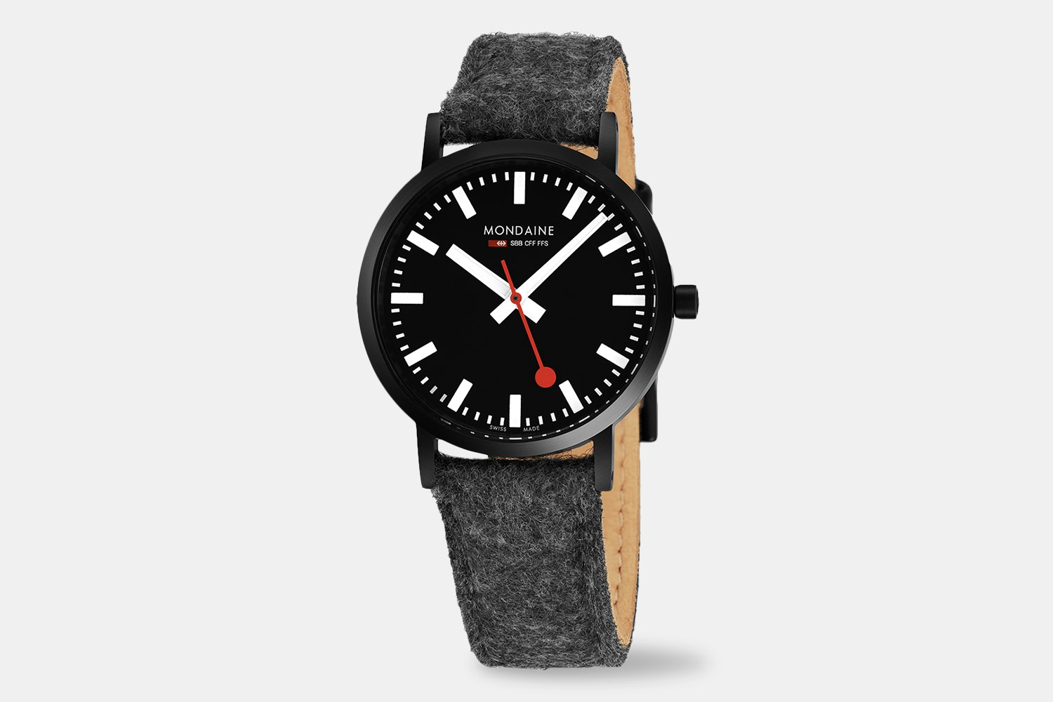 Mondaine SBB Classic Quartz Watch Watches Quartz Watches Drop