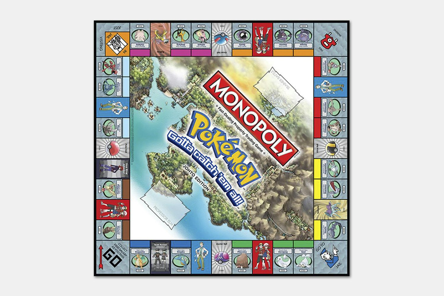 Pokémon Monopoly Johto deals edition