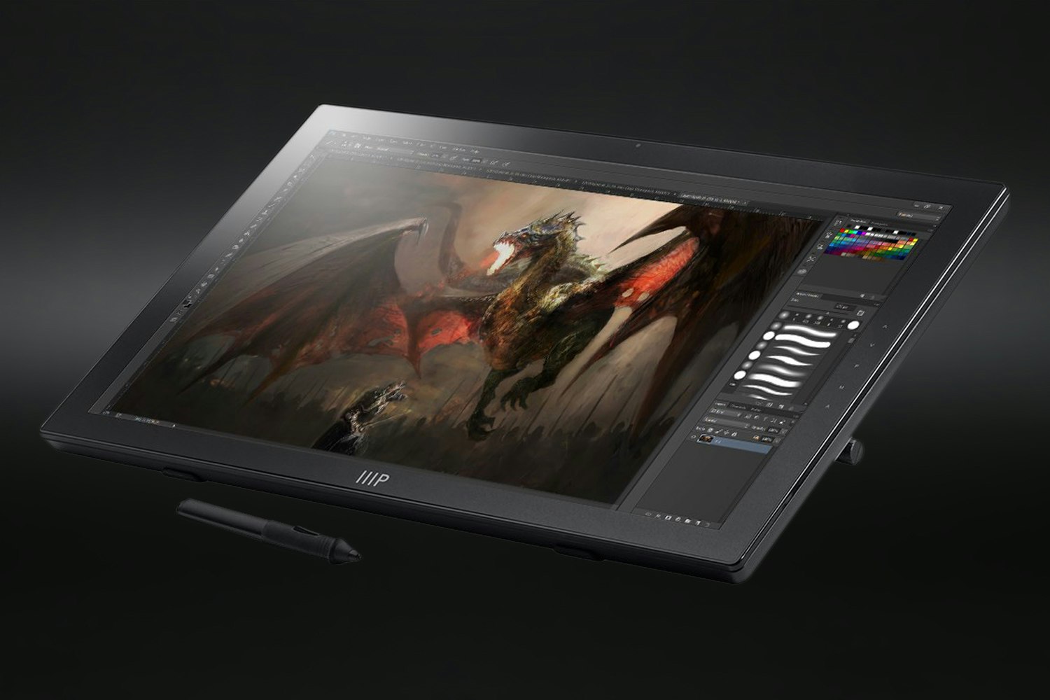 Monoprice 22Inch 1080p Pen Display Tablet Graphics Tablets Drop