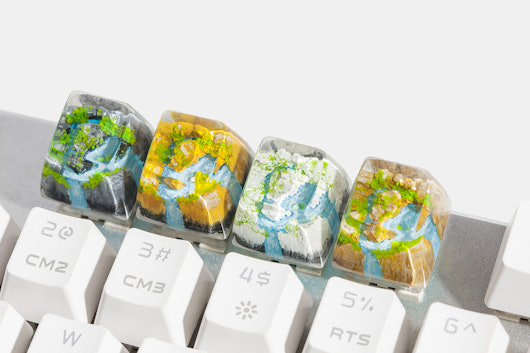 Moon Key 4 Seasons Artisan Keycap