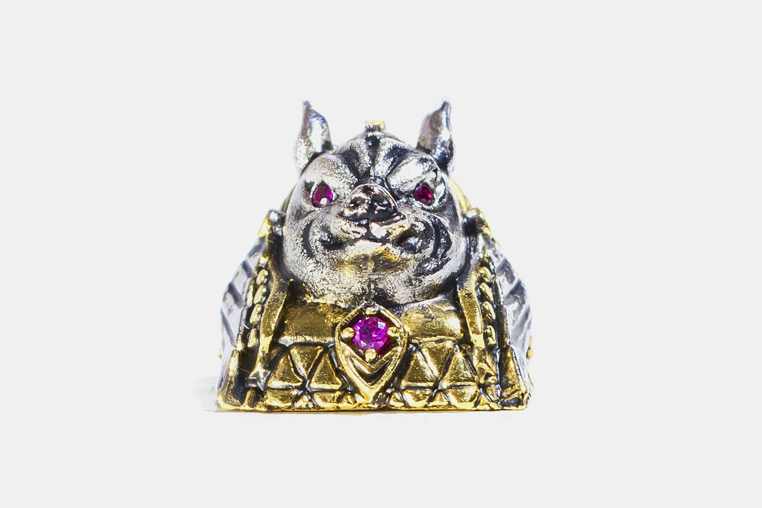 Moon Key Egyptian Gods Metal Artisan Keycap