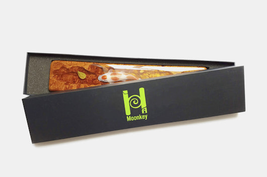 Moon Key Hand-Painted Koi Artisan Wrist Rest