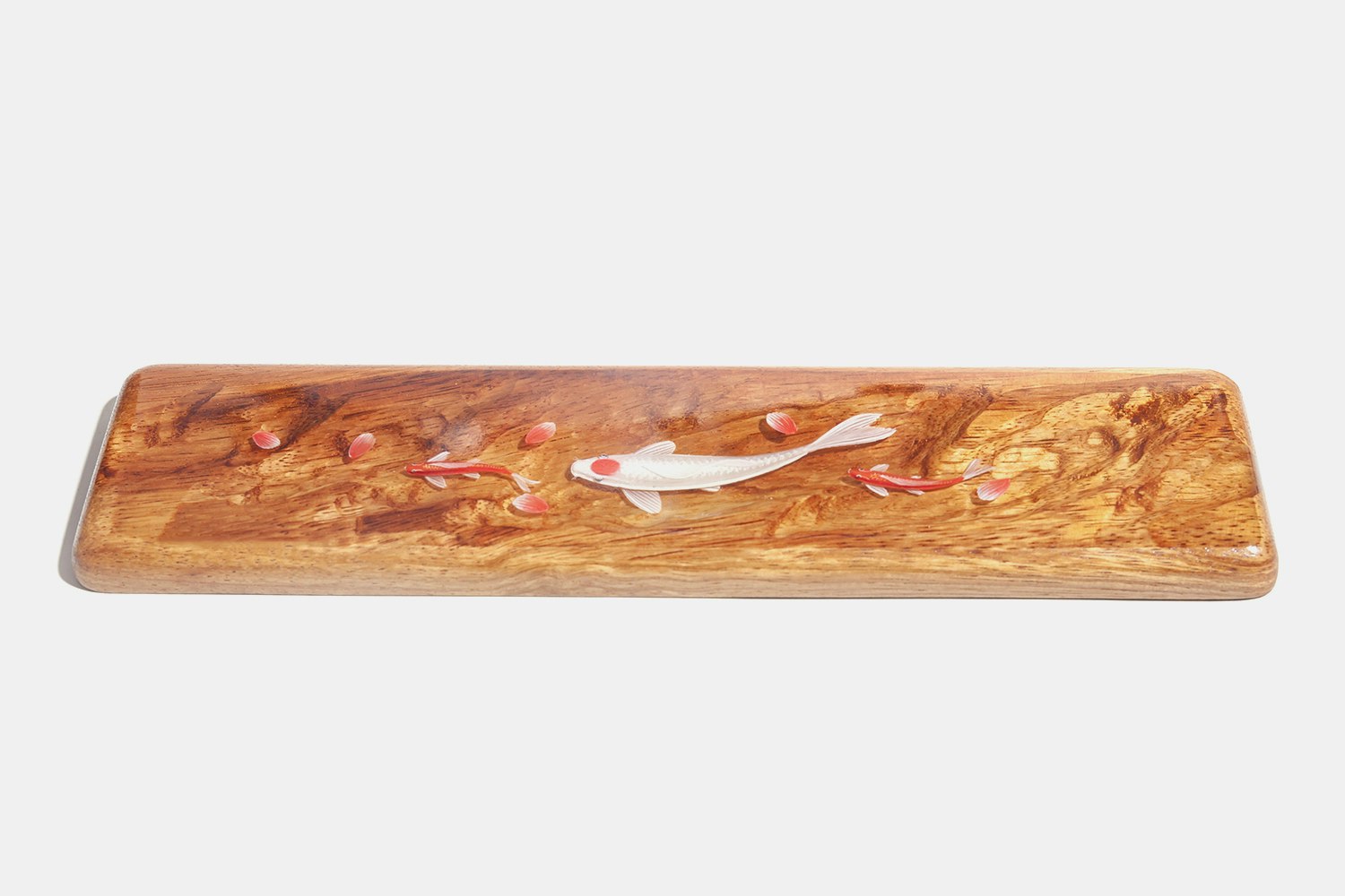 Moon Key Koi Pond Artisan Wrist Rest