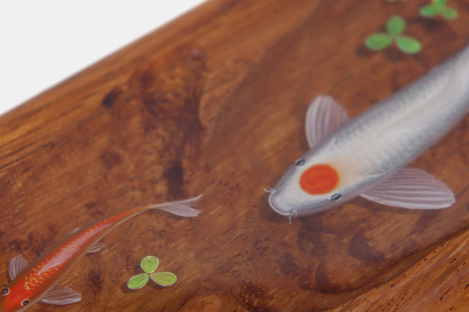 Moon Key Koi Pond Artisan Wrist Rest