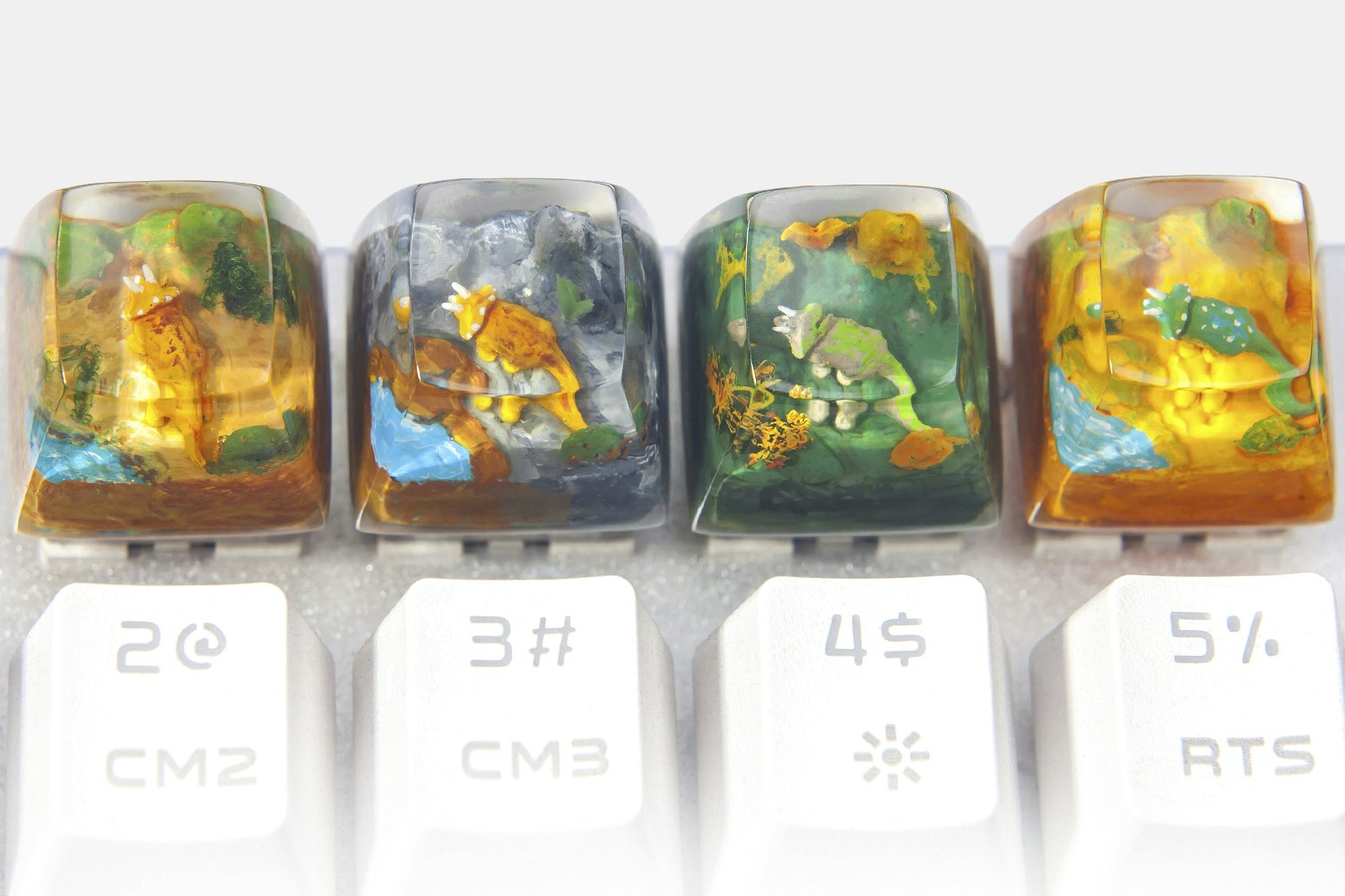 Moon Key SA Dinosaur Artisan Keycap