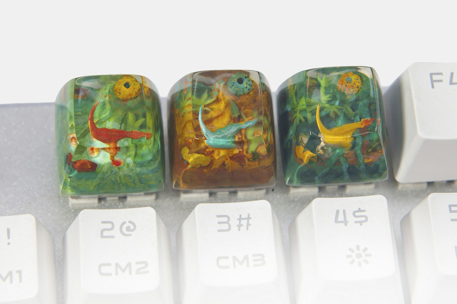 Moon Key SA Dinosaur Artisan Keycap