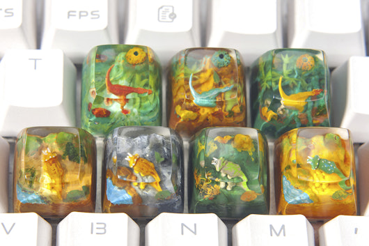 Moon Key SA Dinosaur Artisan Keycap