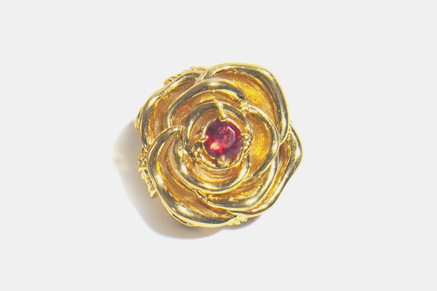 Moon Key Luxurious Metal Rose Artisan Keycap
