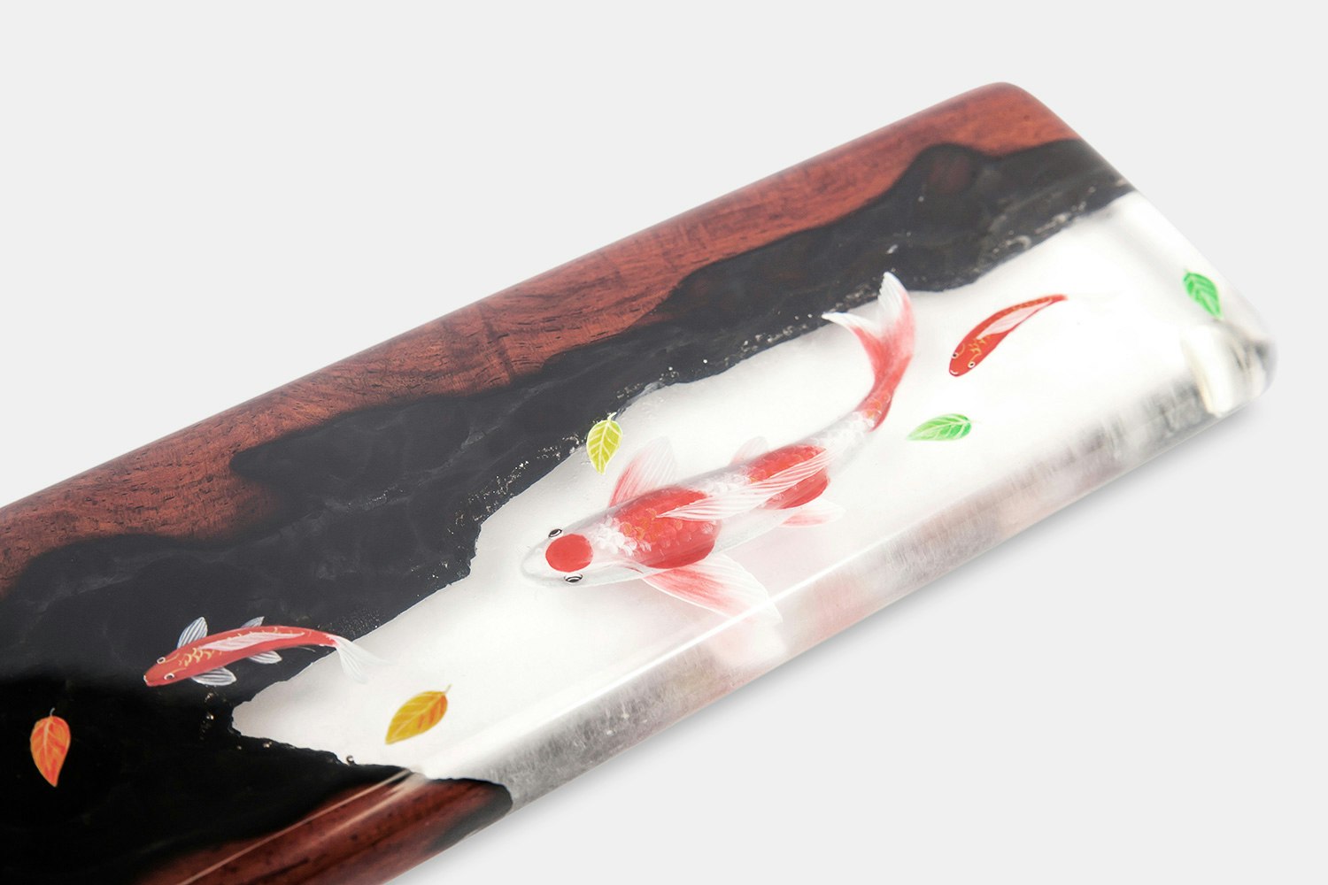 Moon Key Maruten Kohaku Artisan Resin Wrist Rest