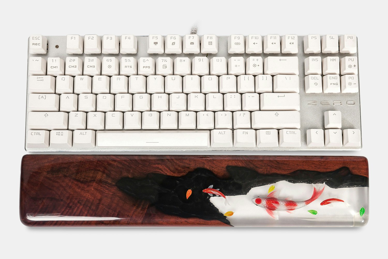 Moon Key Maruten Kohaku Artisan Resin Wrist Rest
