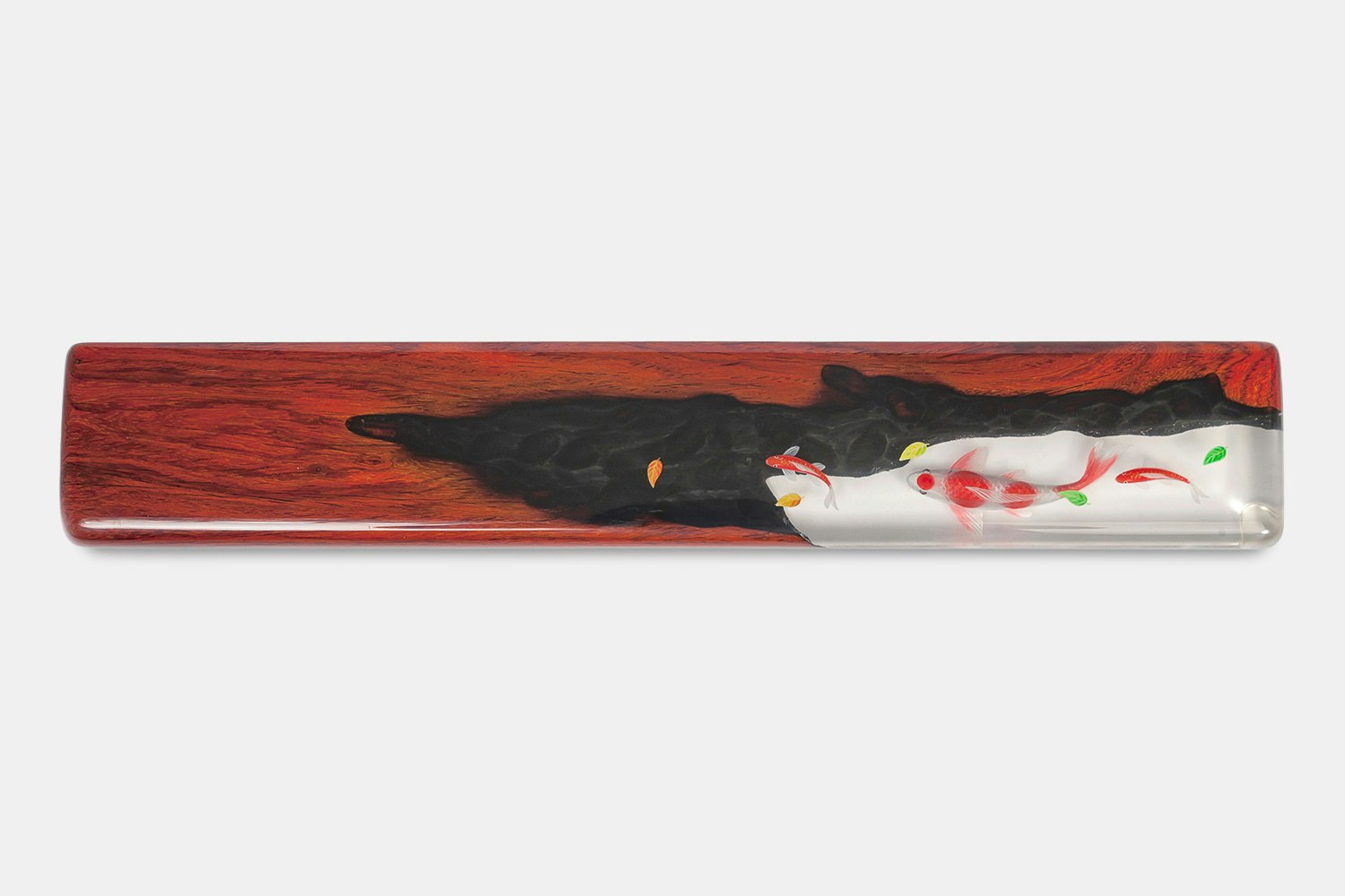 Moon Key Maruten Kohaku Artisan Resin Wrist Rest