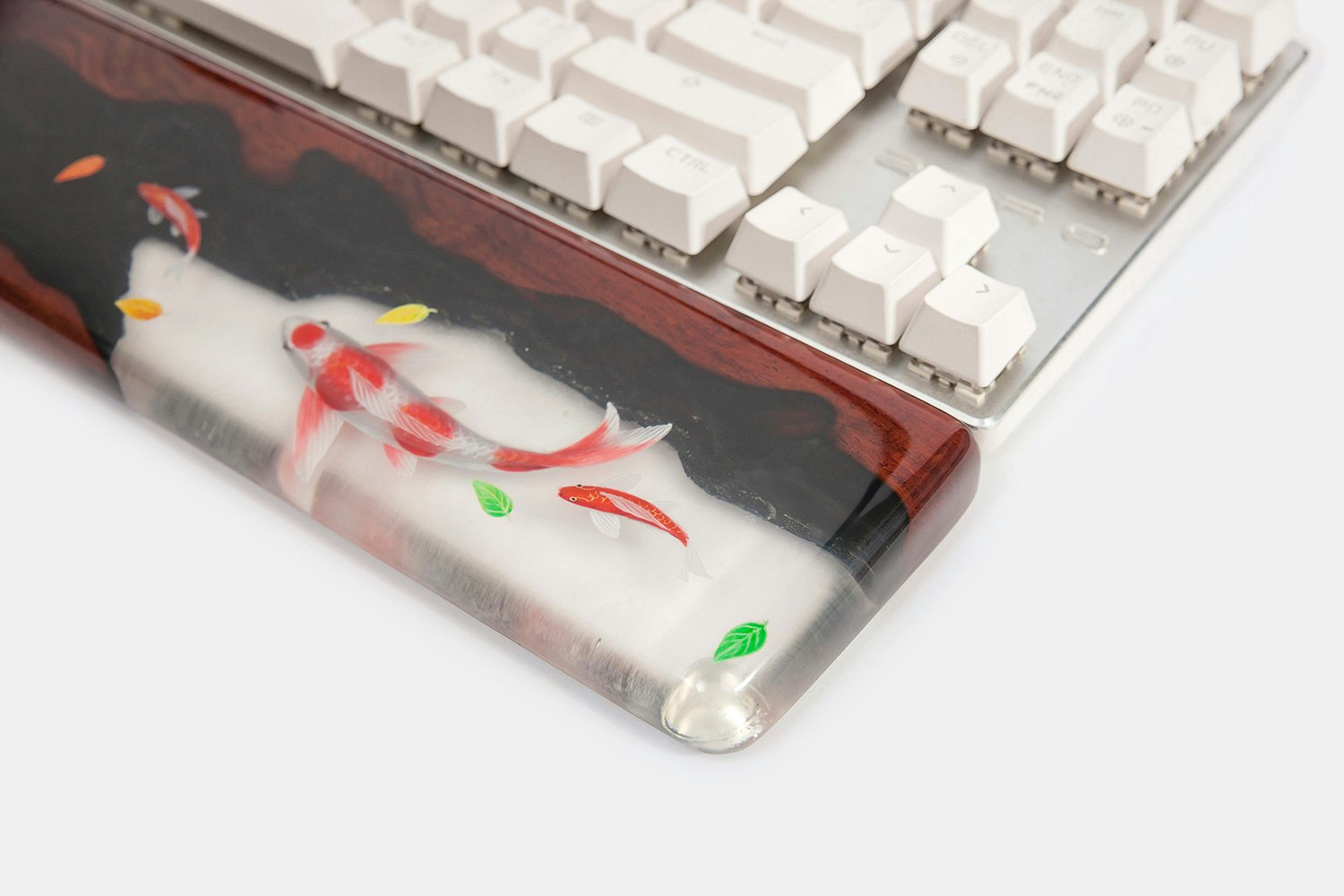 Moon Key Maruten Kohaku Artisan Resin Wrist Rest