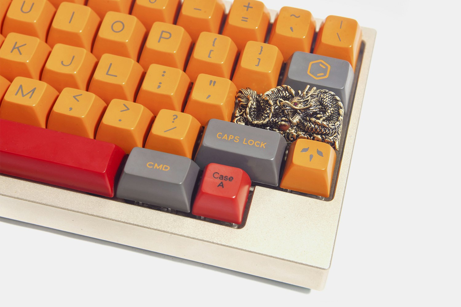 Moon Key Mighty Dragon Metal Artisan Keycap